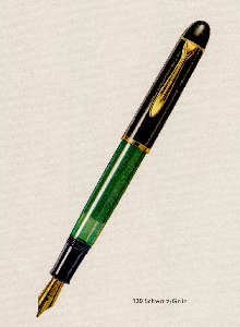 vernieuwen Schijnen Onhandig Pelikan pen model 120 and 140
